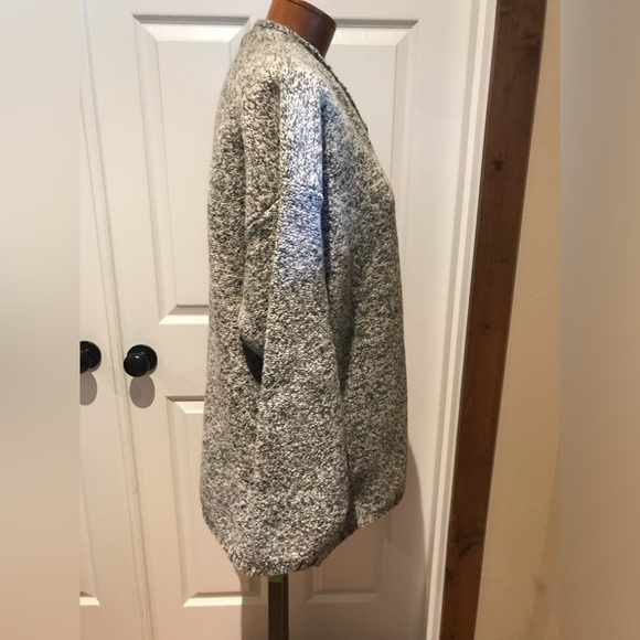 Vintage Alps British Wool Blend Grey White Sweater Women’s Size XL - Picture 4 of 8